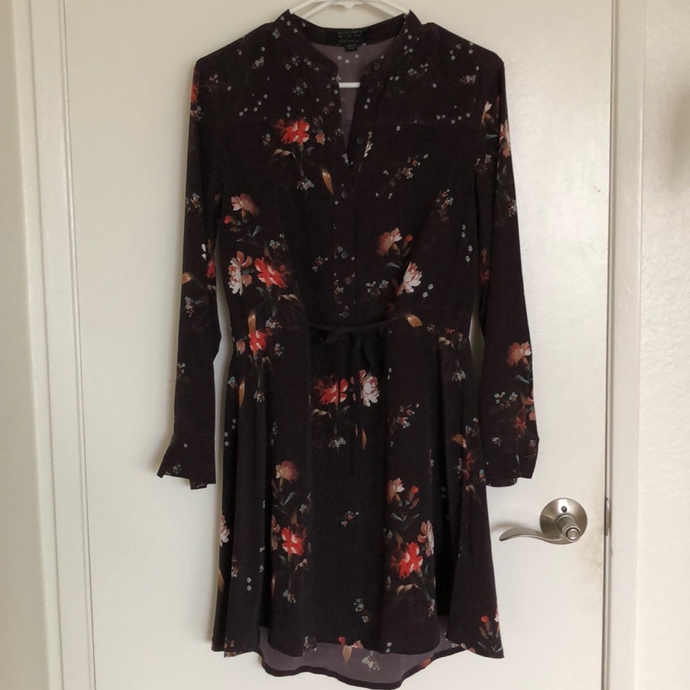 All saints button down dress